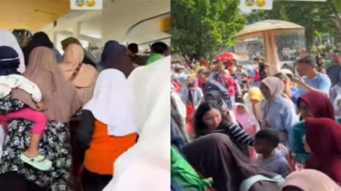 Aksi Unik Pembagian Raport di Kolam Renang Tasikmalaya