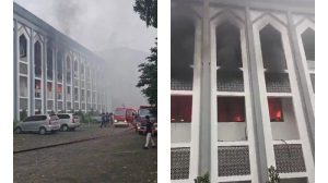 Kebakaran Kampus UIN Jakarta, Diduga gegera Korsleting Listrik