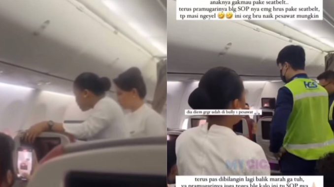 Penumpang Batik Air Diturunkan dari Pesawat Karena Ngotot Tak Mau Pakai Seatbelt