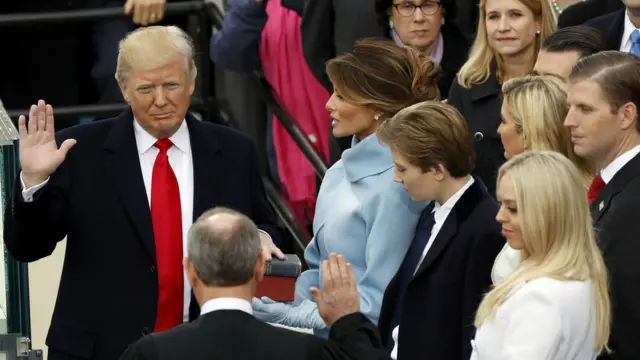 pelantikan donald trump kapan 2025