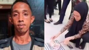 Tampang Porter yang Curi Emas Penumpang Lion Air di Bandara Sultan Hasanuddin Makassar