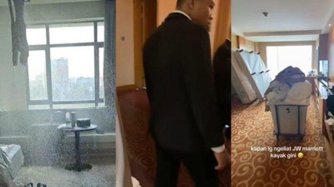 Tamu Hotel di Medan Bikin Banjir
