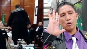 Kongres Advokat Indonesia Firdaus Oiwobo Usai Aksinya Naik di Meja Sidang