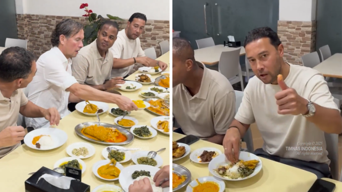 patrick kluivert mamkan nasi padang