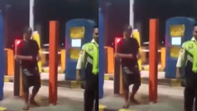 Pengemudi Mobil Kaget Didenda