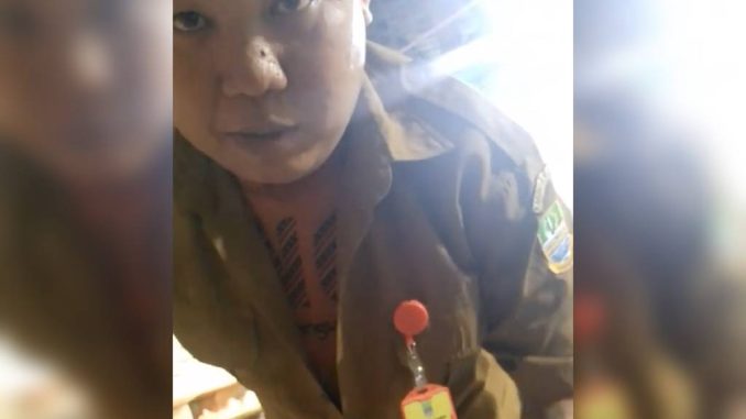 Pria Bebaju PNS Minta-minta THR Rp200 Ribu ke Pedagang Pasar Induk Cibitung