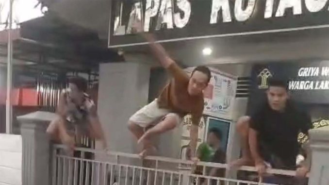 Puluhan Napi Lapas Kutacane Kabur Jelang Buka Puasa