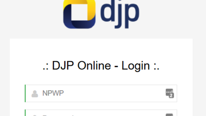 cara daftar akun djp online