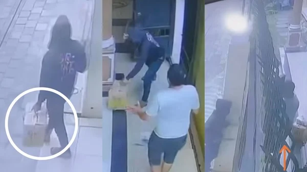 Viral Aksi Perampokan Karyawan Toko oleh Pria Bersajam Viral
