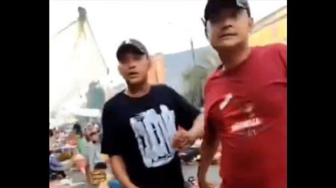 Viral Preman di Bekasi Tendang Dagangan Pedagang Gegara Tak Diberi Uang,