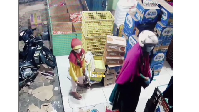 ibu dan anak pencuri