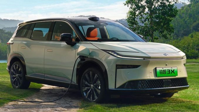 Mobil Listrik Toyota bZ3X