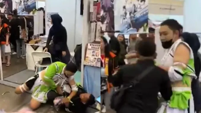 Viral Aksi Cosplayer Tangkap Pencopet di Acara Comifuro 2025 di BSD
