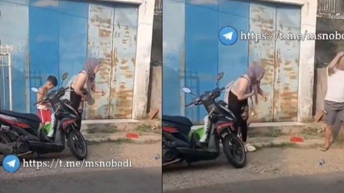 Viral Ibu dan Anak di Sukabumi Disiram Air Keras oleh Pengendara Misterius