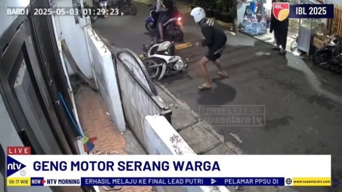 Viral Video Geng Motor Ngamuk di Matraman, Todongkan Sajam dan Rusak Kendaraan