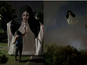 Viral Layangan Mirip Kuntilanak Terbang di Langit Bali