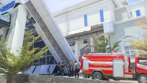 Baru Diresmikan 3 Tahun, Atap Gedung KPT Brebes Ambruk