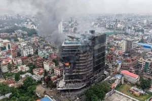 Hotel Hilton Nepal Ludes Dibakar di Tengah Protes Massa
