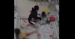 Viral ART di Depok Diduga Aniaya Anak Majikan Terekam CCTV